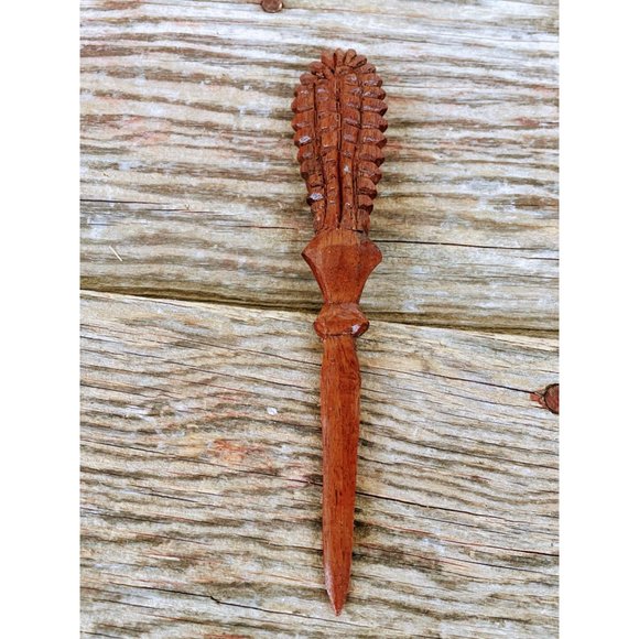 unbranded Other - Vintage carved wood Letter opener